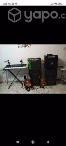 Instrumentos y equipo de sonido  o permuta