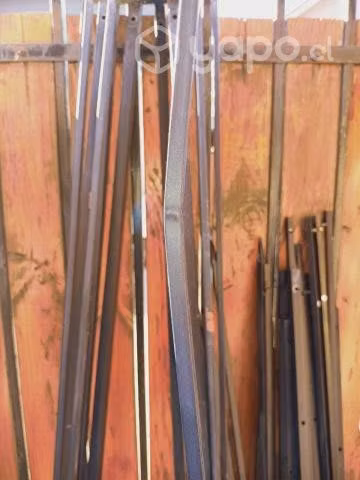 Estructura pérgola sin toldo usado