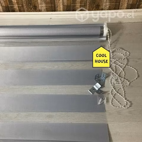 Cortinas Dia y Noche 150mts gris