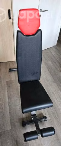 Banca De Pesas Respaldo Plegable