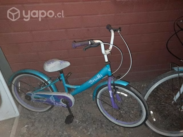 Se 2 bicicletas una aro 20 y una aro 26
