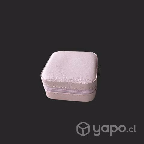 Joyero para mujer, de viaje, rosa, negro, calipso