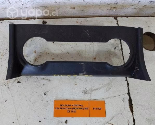 Moldura Control Calefaccion MG ZS 2020