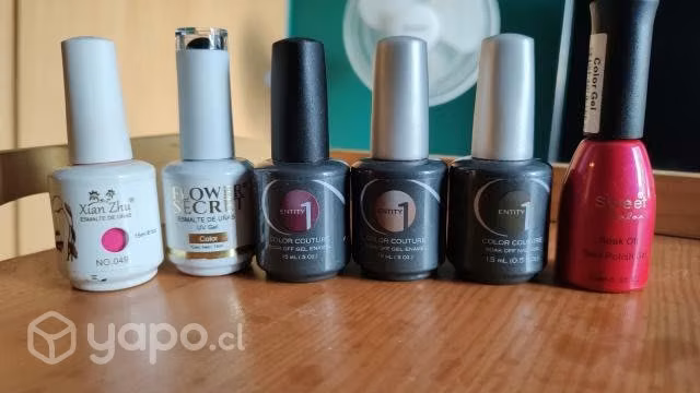 Lote de esmaltes y Nail art