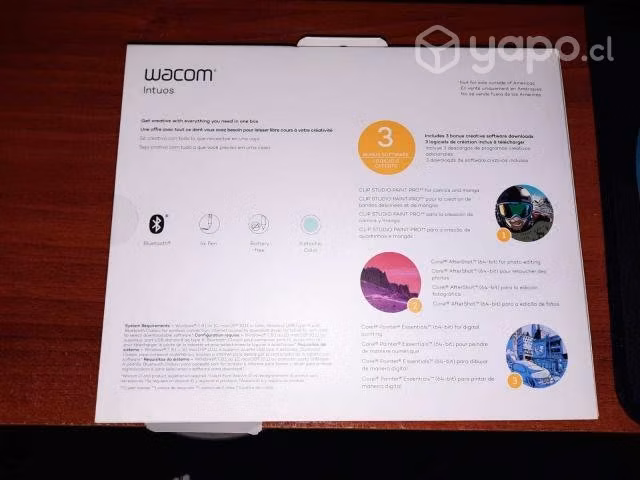 Nueva* Wacom Intuos S Color pistacho - Imagen 2