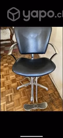Silla para salón u barbería estado ningún uso