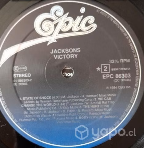 Vinilo de The Jacksons