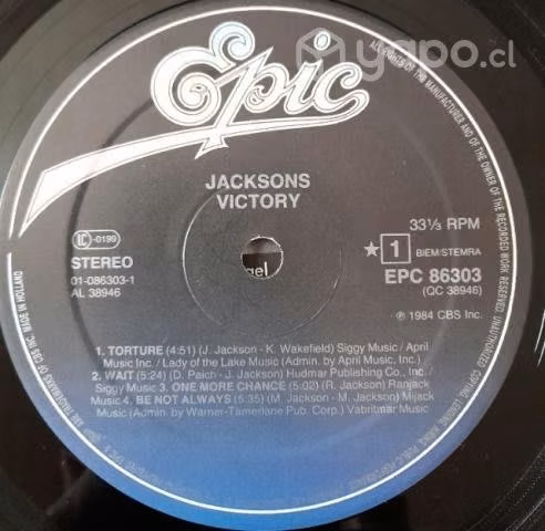 Vinilo de The Jacksons