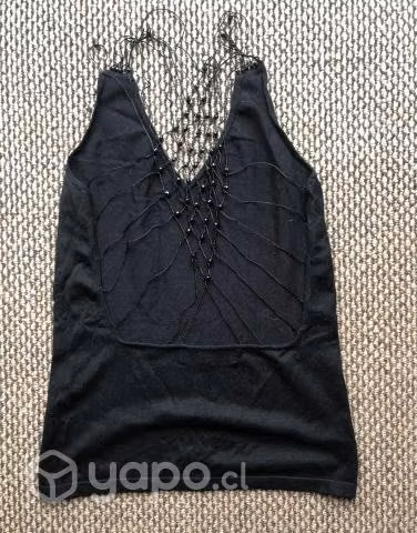 Polera negra Zara - Imagen 2