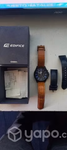 Reloj Casio Edifice resistente al agua