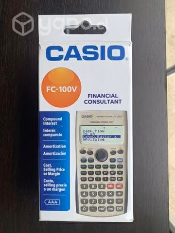 Calculadora Financiera Casio FC-100V