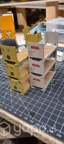 Container flatrack HO 1/87