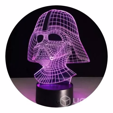 Lámpara de Mesa Star Wars Darth Vader 3D