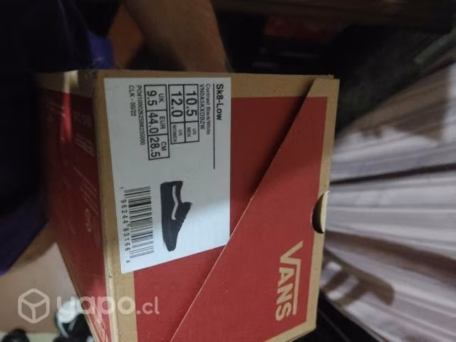 Vans negras talla 10.5 - Imagen 4