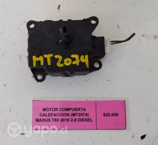 Motor Compuerta Calefacc (MT2074) Maxus T60 2018