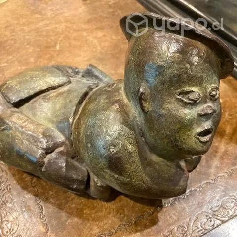 Escultura bronce original Hugo Marin 1/2 del 2004