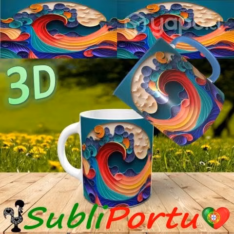 Tazones Diseño 3D Tercera Dimensión