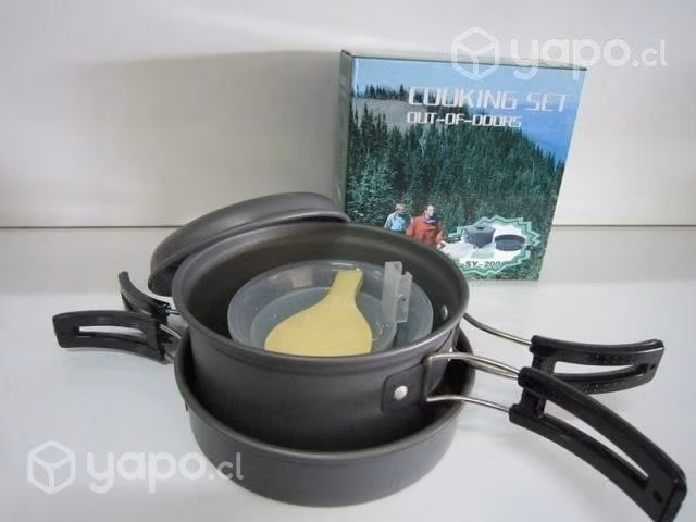 Set Ollas Camping 1 - 2 Personas