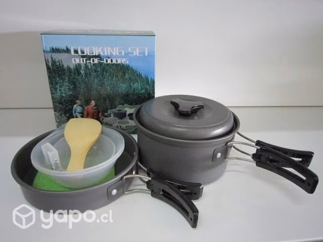Set Ollas Camping 1 - 2 Personas