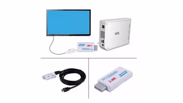 Conversor Adaptador Nintendo Wii A Hdmi Audio 3.5m