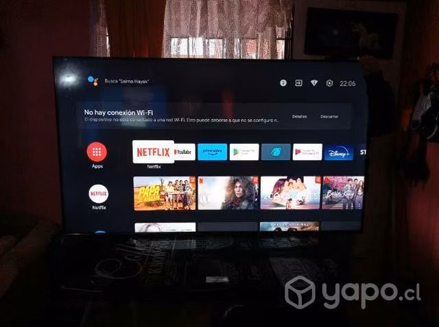Smart tv 65 pulgadas Hisense 4k Android