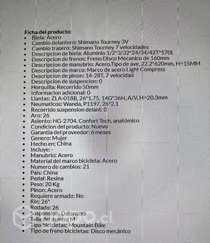 Bicicleta Jeep MTB Aro 26