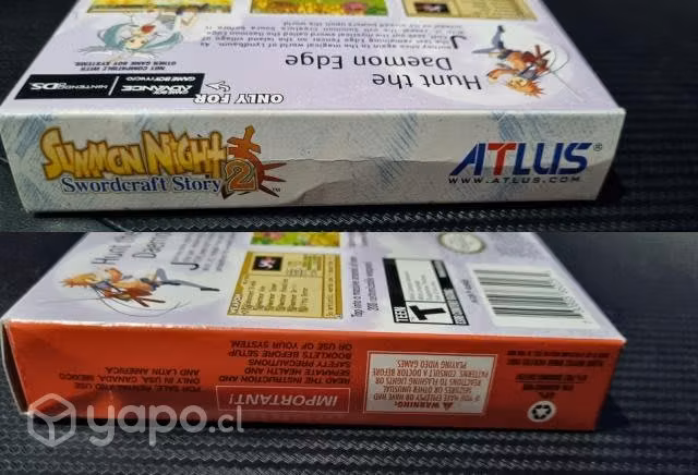 Summon Night: Swordcraft Story 2 CIB - GBA GameBoy - Imagen 4