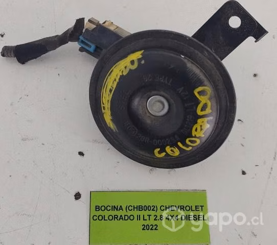 Bocina (CHB002) Chevrolet Colorado II LT 2.8 4x4 D
