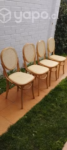 4 Sillas junco Stom nuevas a domicilio