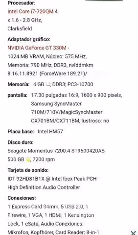 Dell Vostro 3700 i7 - Imagen 4