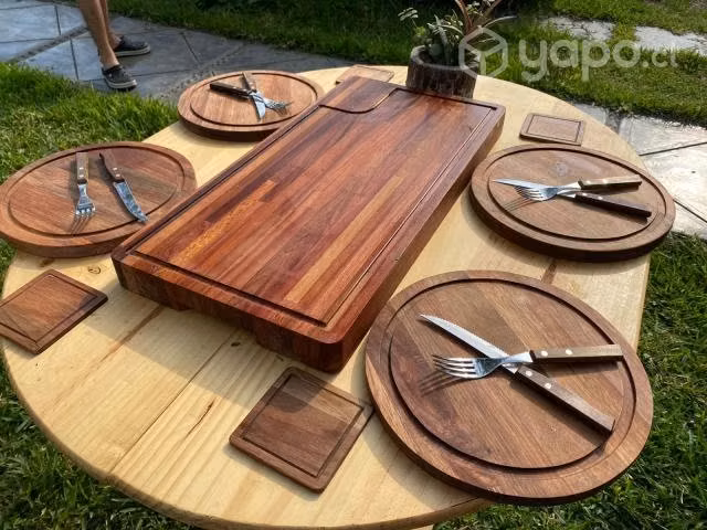 Tablas de Picar y Accesorios en Madera