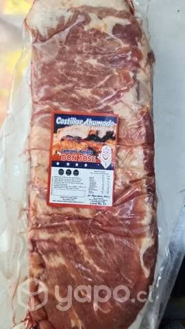 Longanizas y costillar ahumado de Chillán