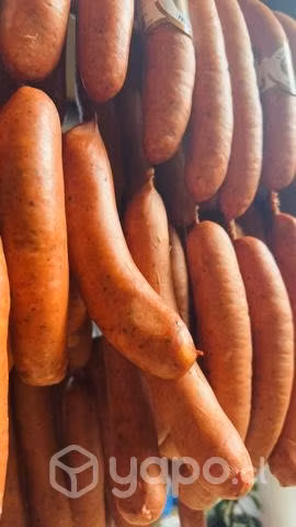 Longanizas y costillar ahumado de Chillán