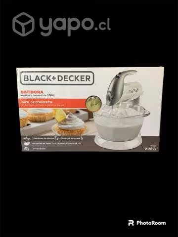 Batidora black & decker 250w mixer
