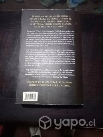 Libro casi nuevo Roma soy yo
