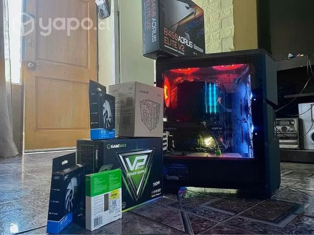 PC GAMER AMD RYZEN 5 5600G + RX 6600 + 32GB 3766mh