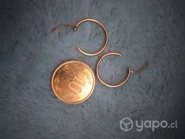 Aros de oro en 60mil para hoy