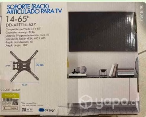 Base o soporte para television nueva