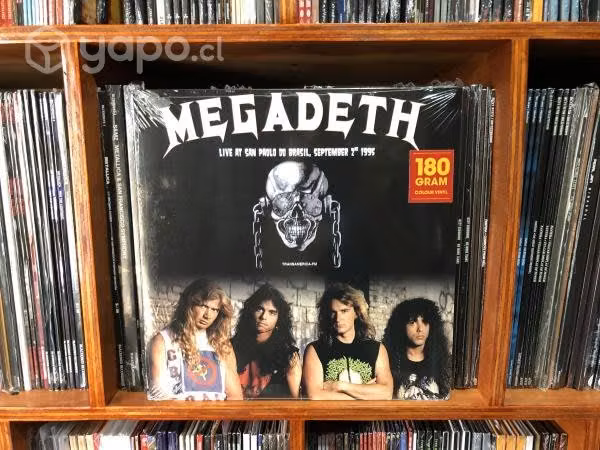 Vinilo de Megadeth - Live Brasil 1995