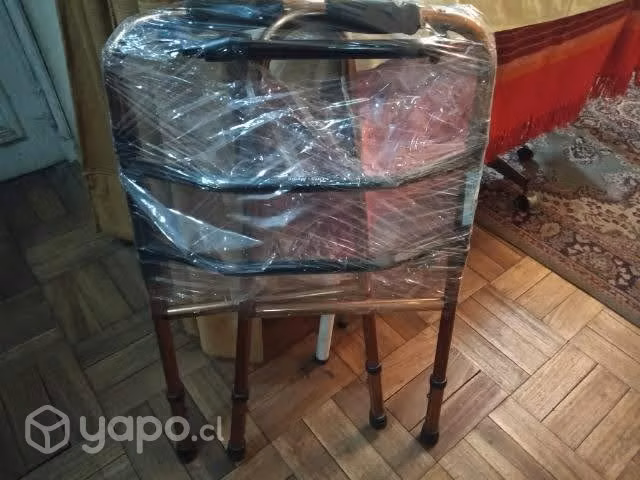Andador plegable, ajustable altura,