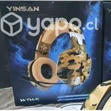 Audifono Gamer Yinsan Tm-5 Camuflaje Multiple Plat