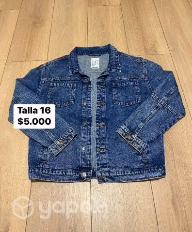 Chaqueta mezclilla oversize