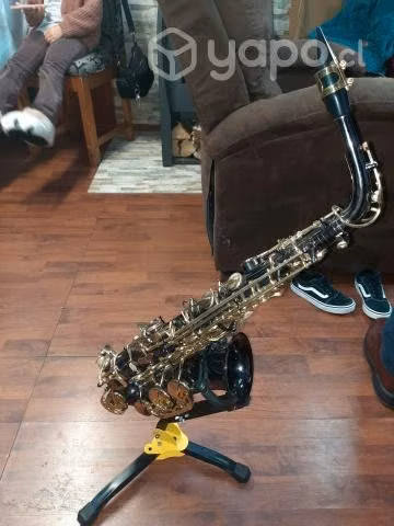 Saxofon etinger color grafito