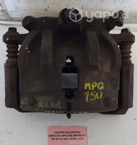 Caliper Delantero Derecho (MPQ150) Mahindra Pik Up
