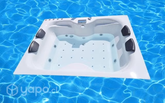 Bañera Hidromasajes Mini Spa 4 personas 195x155x50