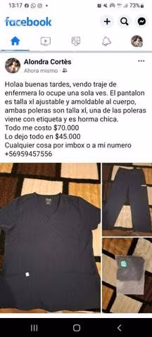 Traje de enfermera