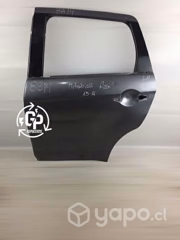 Puerta trasera LH Mitsubishi ASX 2013 2016