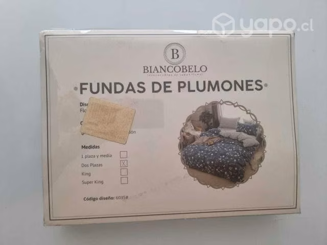 Funda de plumón tamaño 2 plazas nuevo - Imagen 2