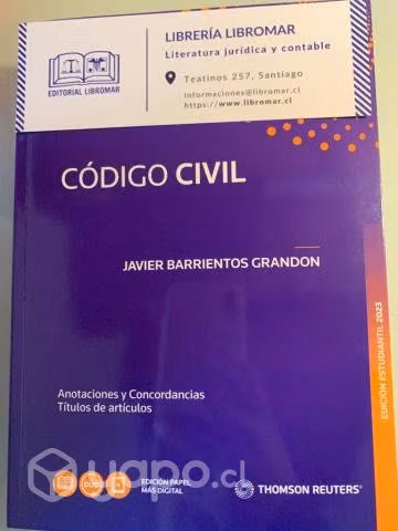 Código civil Thomson Reuters versión estudiante