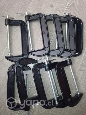 Prensas tipo C de 6 pulgadas 10 unidades x 48 mil
